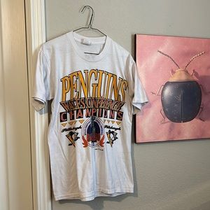 Pittsburg Penguins 90’s Wales Conference Champion Tee